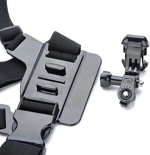 Miniatura 4 de Arnés ajustable para el cuerpo del pecho para Sony Action Cam HDR-AS100v AS30V AEE AS15 AS30 GoPro Hero 4 3+ 3 2 1 SJ1000 accesorio de cámara de