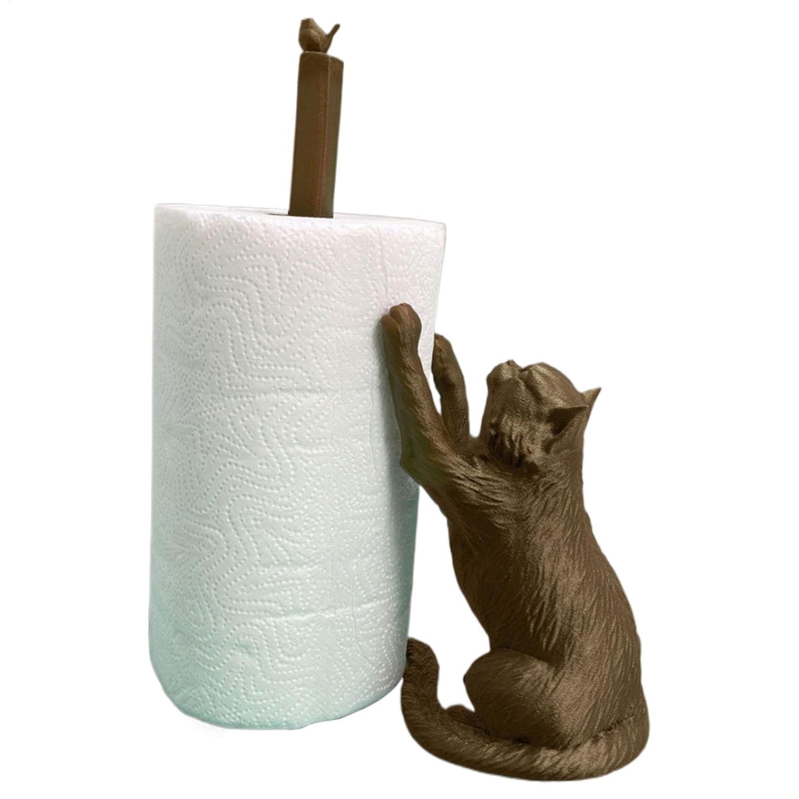 Portarrollos de gatos para cocina: dale un toque divertido y tierno a tu encimera