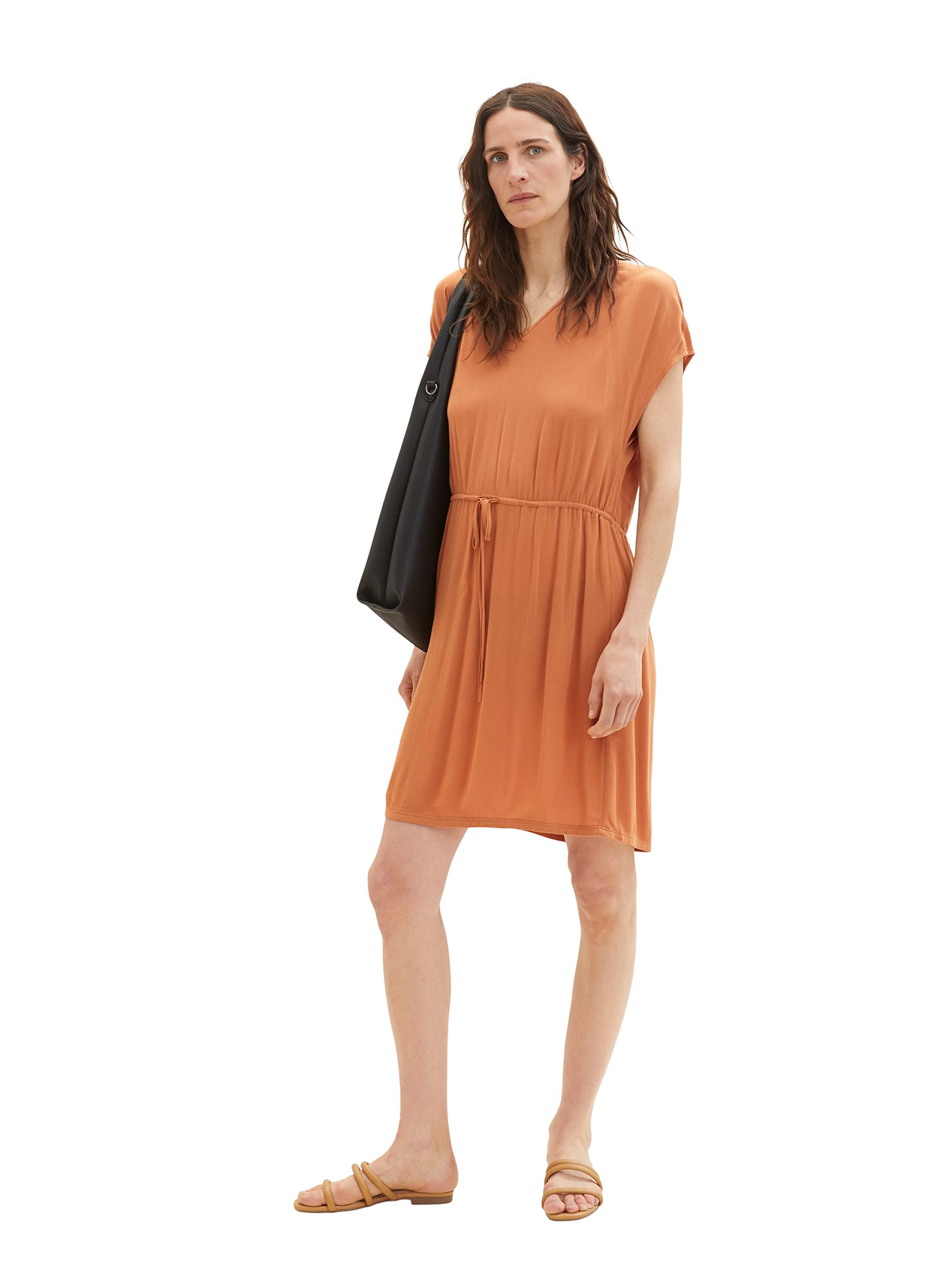 TOM TAILOR Abito con Struttura e Cintura Donna