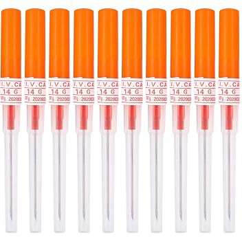 10Pcs 14 Gauge Piercing Tool Kit Supplies