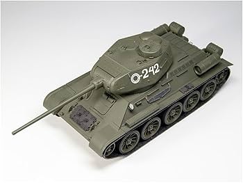 プラモデル戦車完成品1/35ソビエト軍T34 Amazon | タミヤ 1/35 ミリタリーミニチュアシリーズ No.49