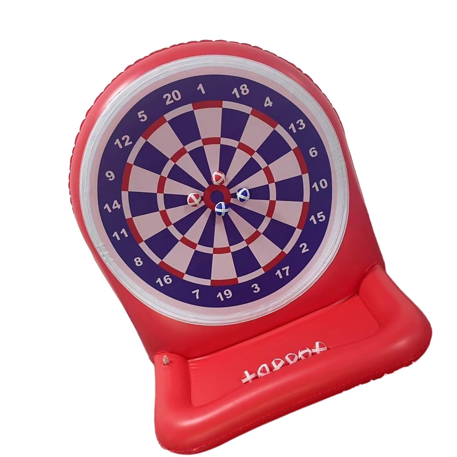Unterhaltsames Wasserspielzeug, aufblasbares Wurfbrett Set für Kinder zur Verbesserung der Hand Auge Koordination, Kinder Poolspiel