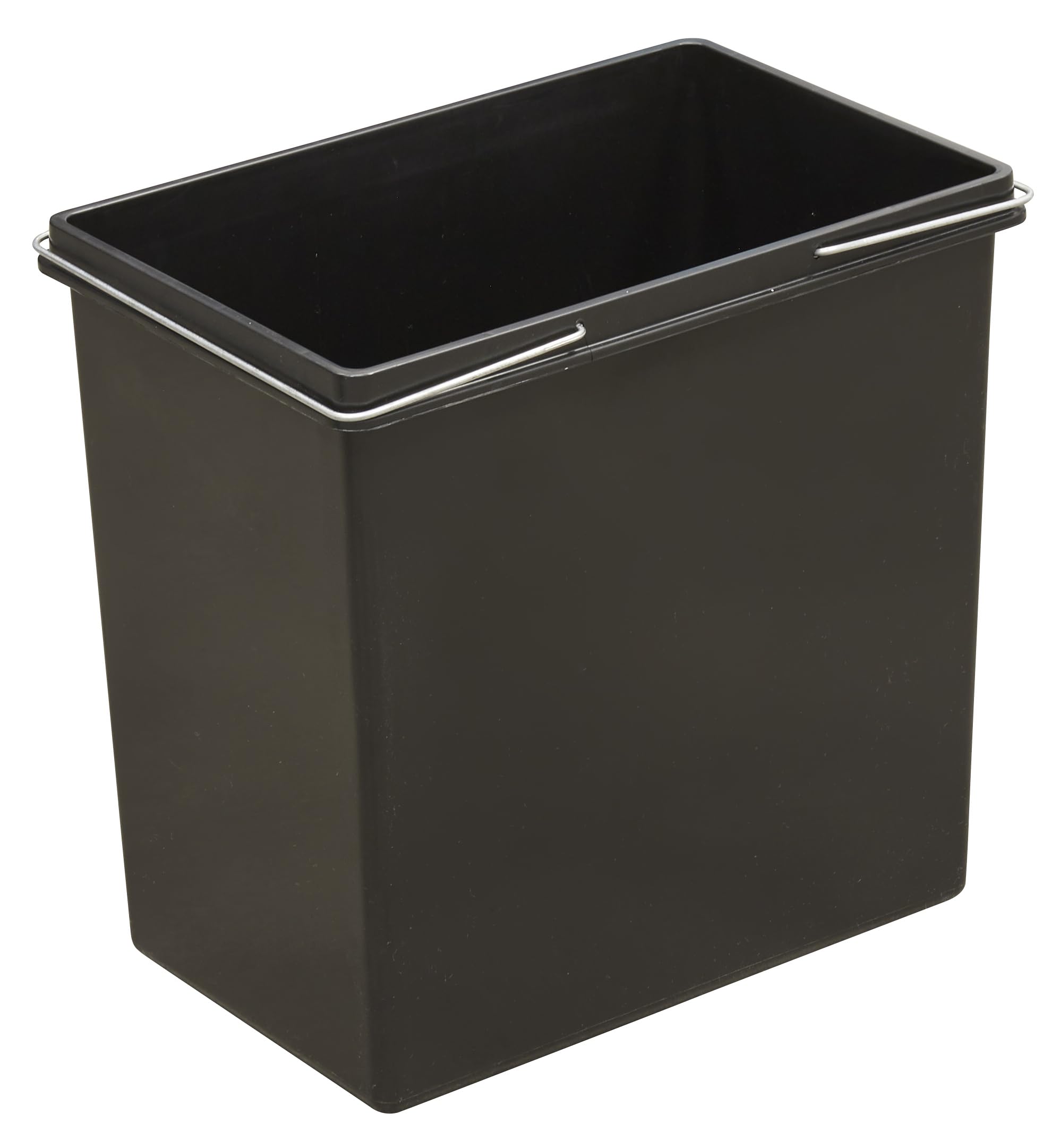 Arregui CBZ00684 Replacement Plastic Bin for Waste and Recycling Bins | 23 L | Large Capacity for Containers | Compatible with Basic, Top, Round, Ecoclas and Ecoclas Plus Models | Black