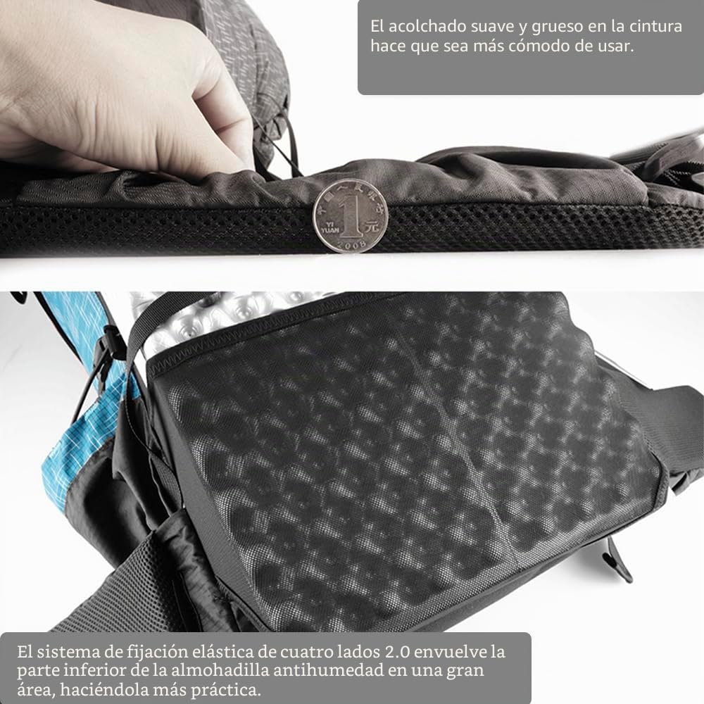 3FULGEAR - Mochila de senderismo para hombres y mujeres, 56L (40+16), ligera, para acampar al aire libre, mochila de senderismo