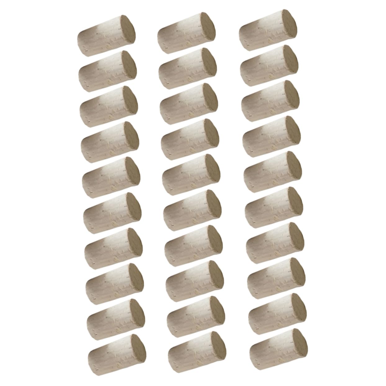 SHOWERORO Juego De 3 Tapones De Corcho para Vino para Sellar Botellas Herméticos Y para Conservar El Vino (30 Unidades)
