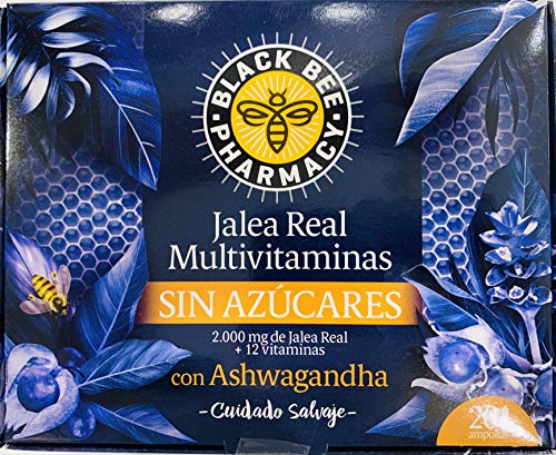 BLACK BEE SIN AZUCARES 20 VIALES 10ML