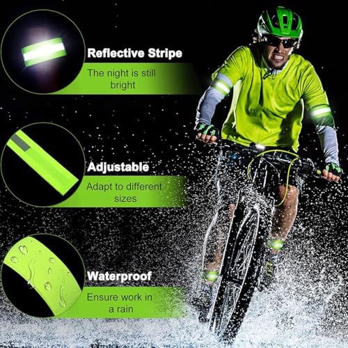 YeahBoom V-Form Reflektorweste,2 Stück V-Form Warnweste,Reflektorweste Kinder Gelb,Sicherheitsweste,Waschbar,Warnschutzweste Universal Größe für Kinder Erwachsene