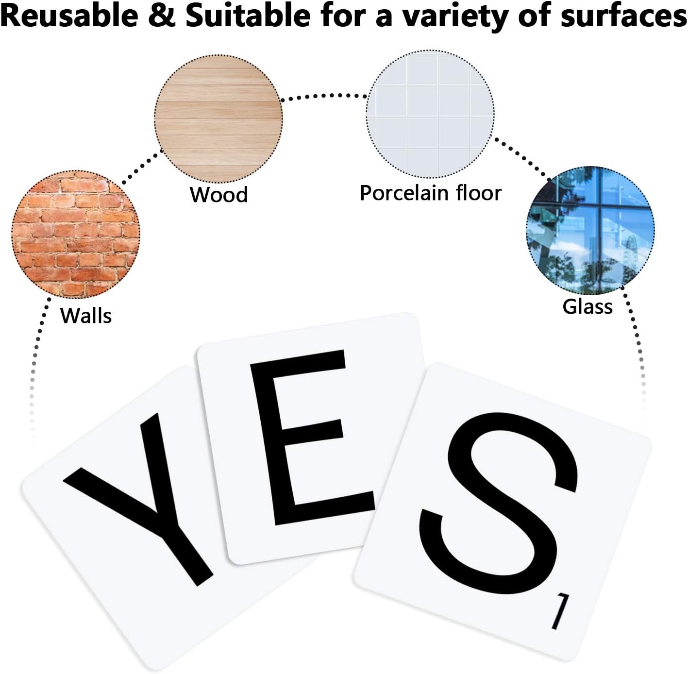 26pcs Scrabble Letters Stencil, Reusable Scrabble Letters for Wall Decor, DIY Crafts, Painting and Family Names (3inch)