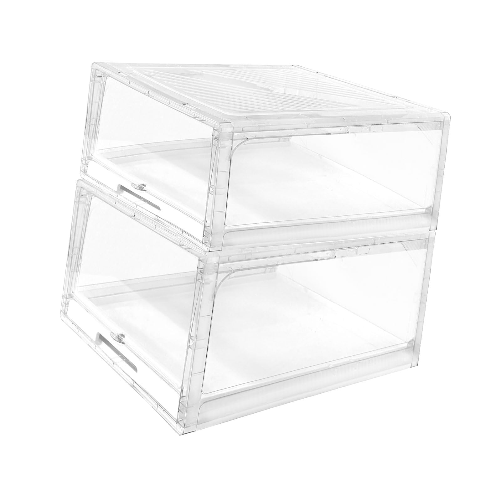 Kangnice Of 2 Cap Organizers with Closure and Clear View Design for Easy Access to Baseball Caps and Accessories Proof