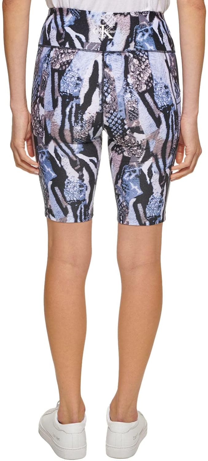 Miniatura 3 de Calvin Klein Performance Women's High Waist Bike Short 9 Inseam Ladies Bike Short Biker Shorts Women