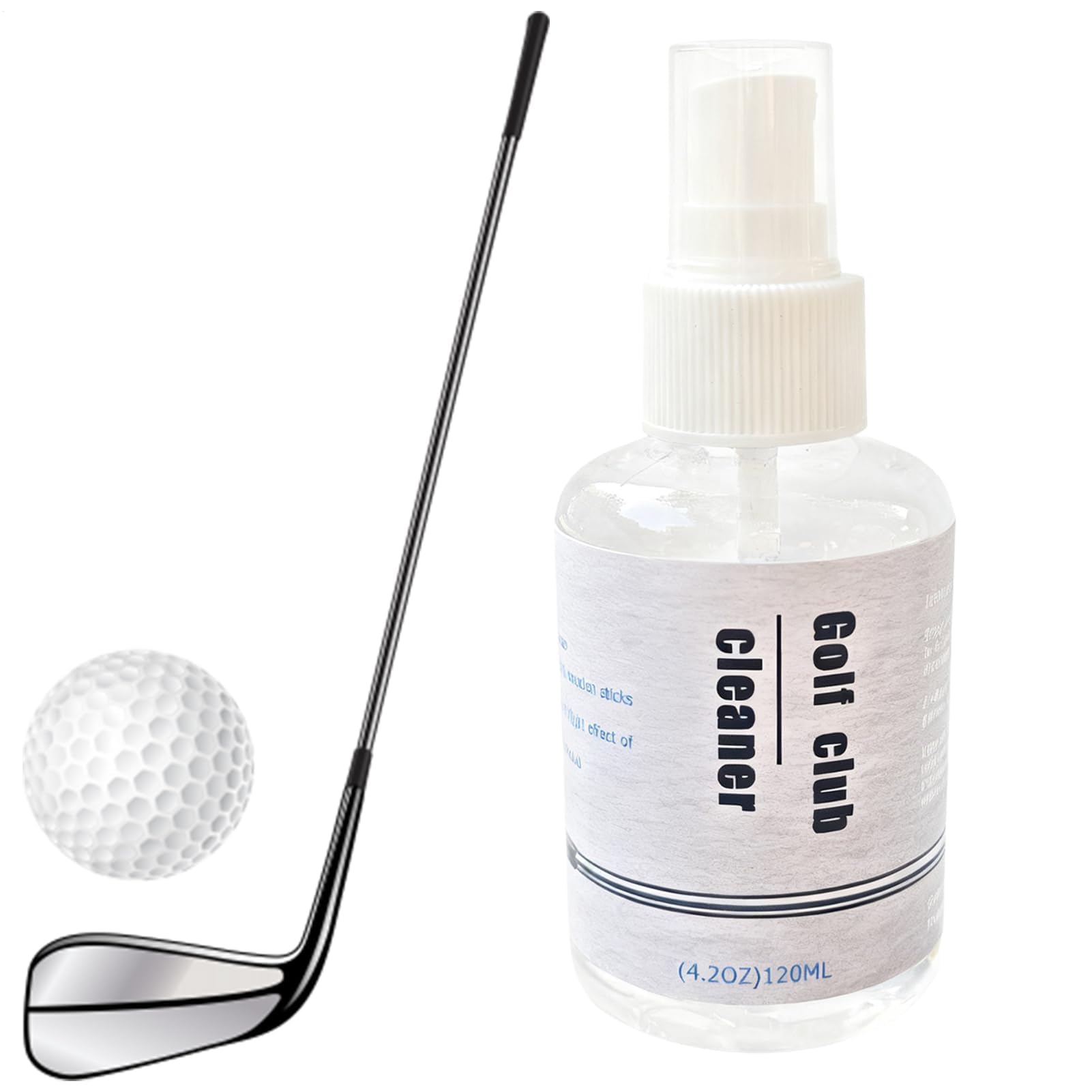 Pulidor de palos de golf - Kit de limpieza de palos en spray invisible de secado rápido y suave | Para hombres, mujeres, golfistas, padres y aficionados a los deportes al aire libre y en interiores.