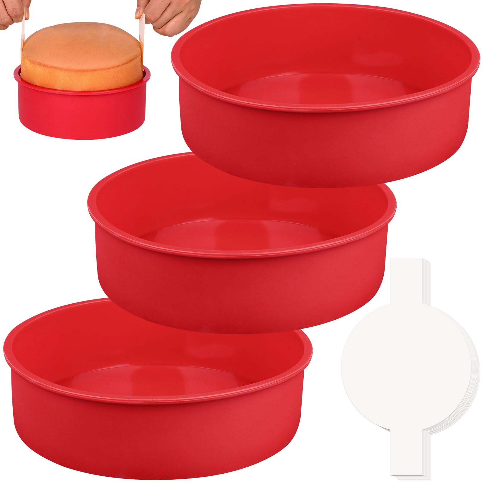HUAKENER Silicone Cake Molds