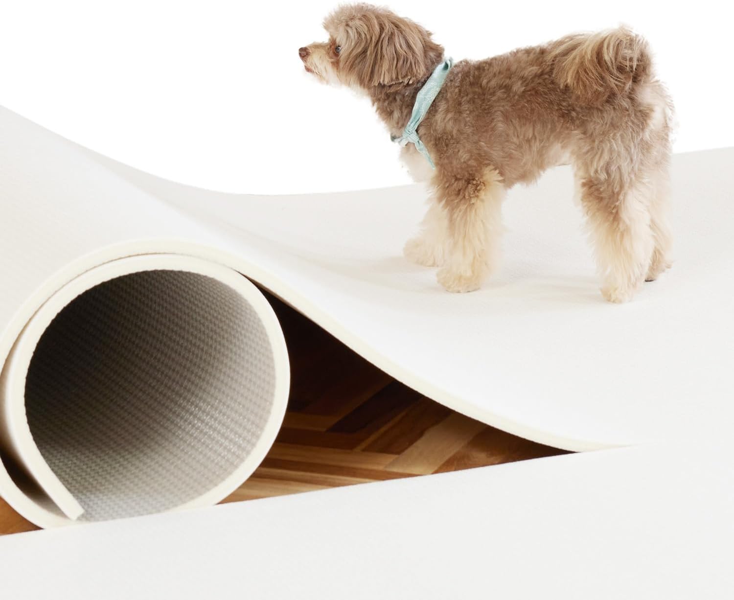 wag ペット用吸着・撥水タイルマット 30× 30cm モカベージュ 126枚