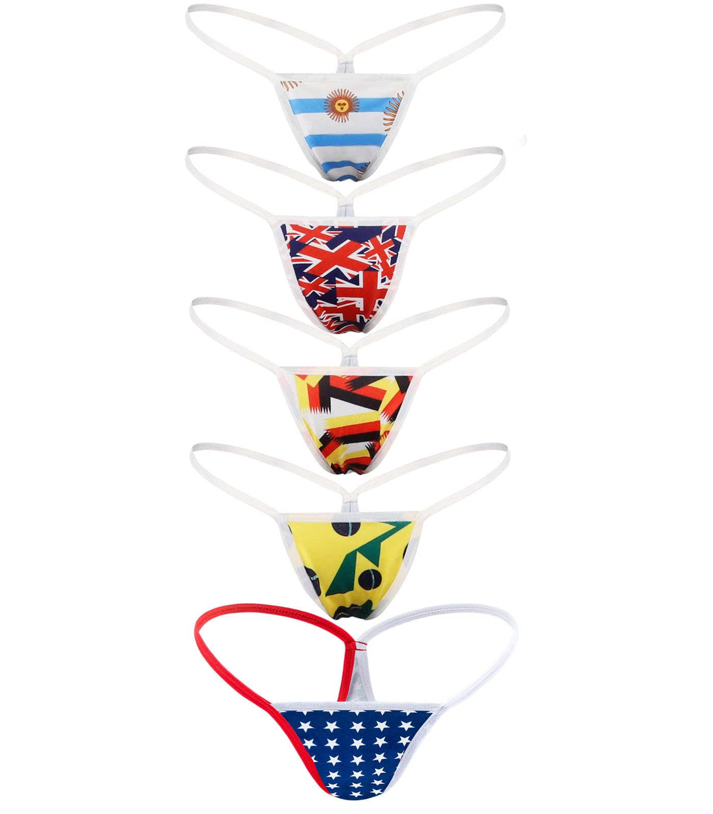 ETAOLINE Women's Low Rise Micro Back G-string Tiny Thong Panty