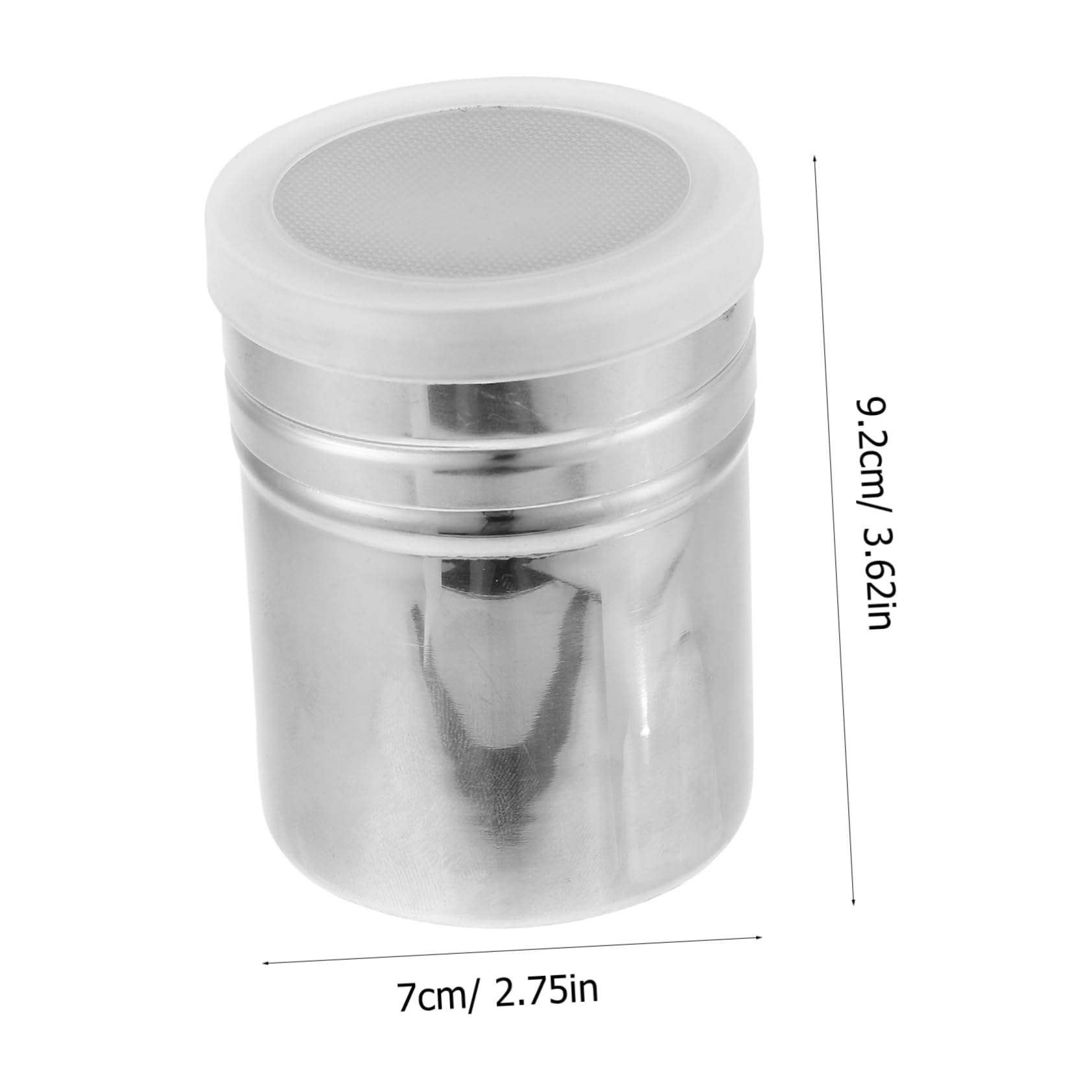 SOLUSTRE Pepper Jar Spice Bottle Seasoning Shaker Stainless Steel Condiment Bottle Kitchen Seasoning Containers