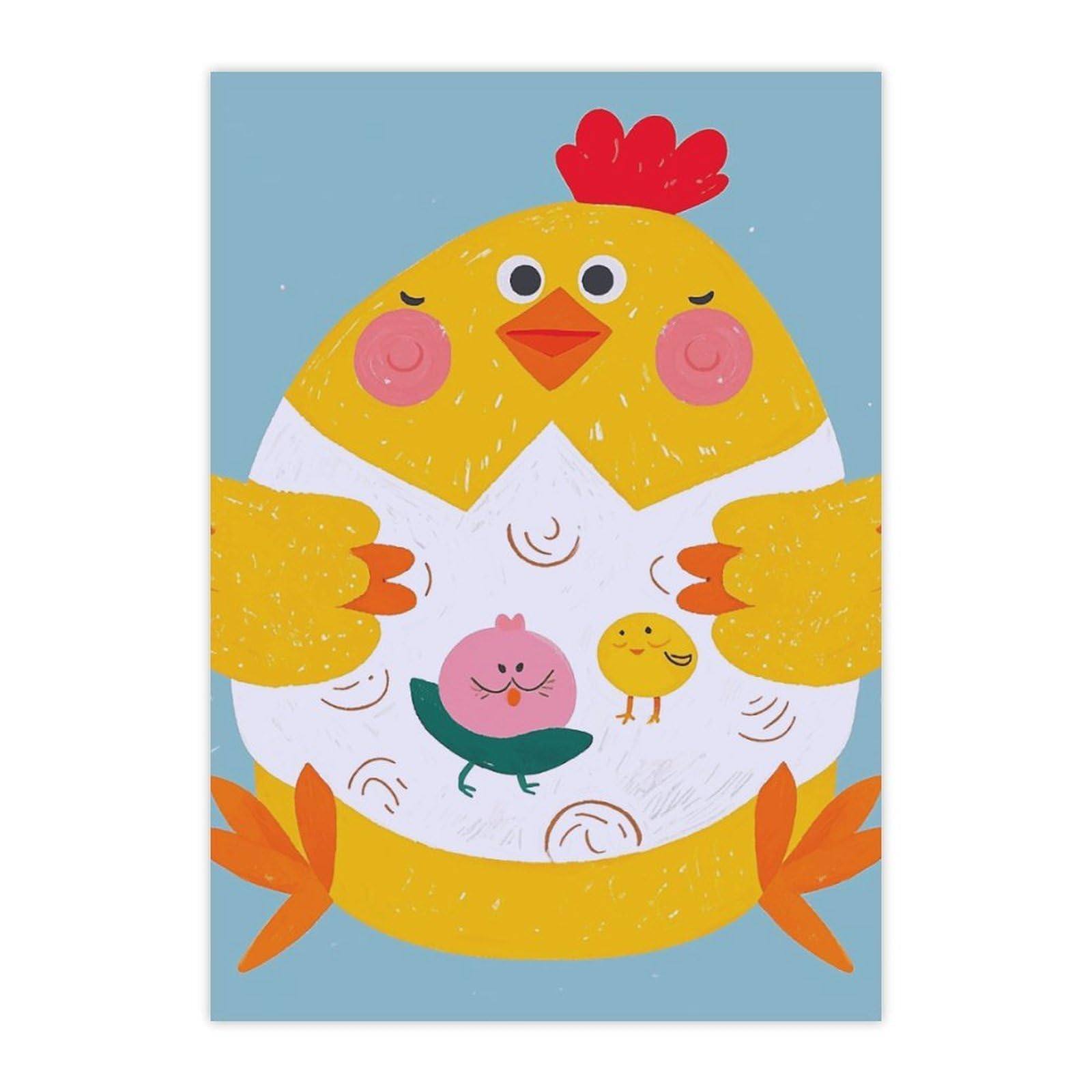Stickers poussin imperméables pour gourde enfant et ordinateur portable au bureau