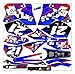 XIAOZHIWEN MDJC5013-23 Personnalisé 3M Motorcycle Stickers Stickers Graphics Kit de décalque Graphique Compatible avec Suzuki Dr-Z400SM Allielear hnxzw
