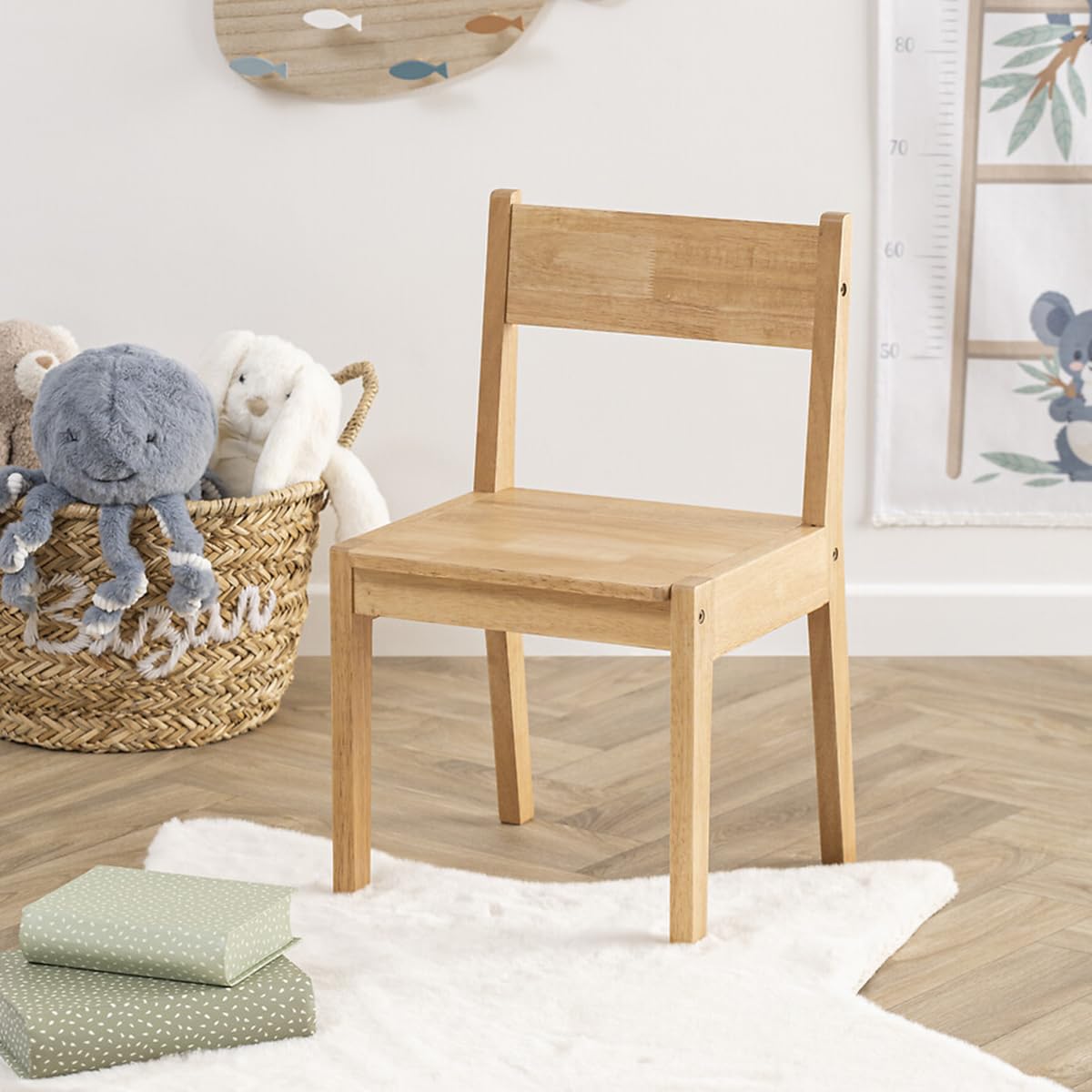 Atmosphera - Chaise Enfant Robin - hévéa