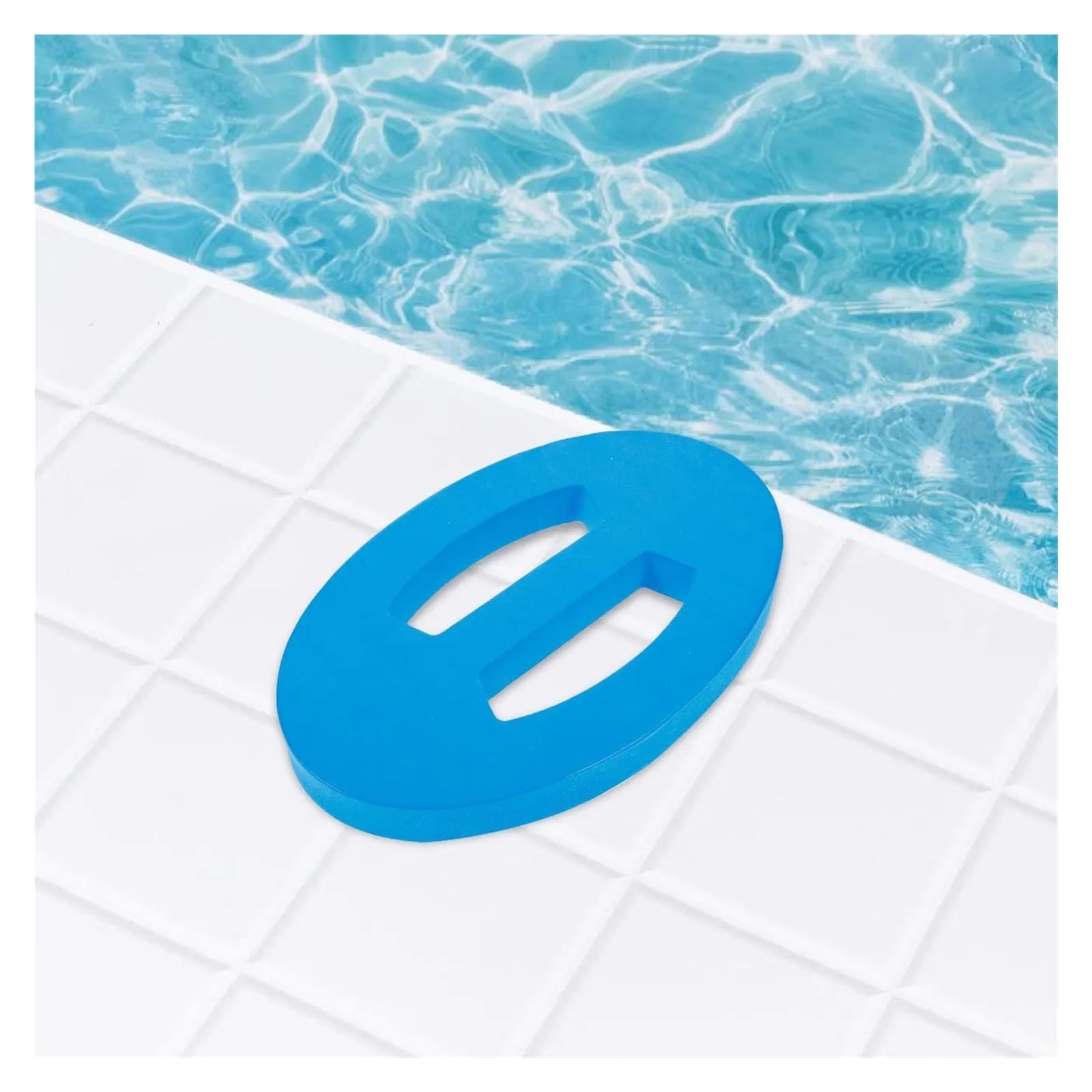 Genérico Tabla de natación Flotante for Adultos, 1 par, Kickboard, Entrenamiento, Ejercicio en Piscina, Agarre Mano for Principiantes