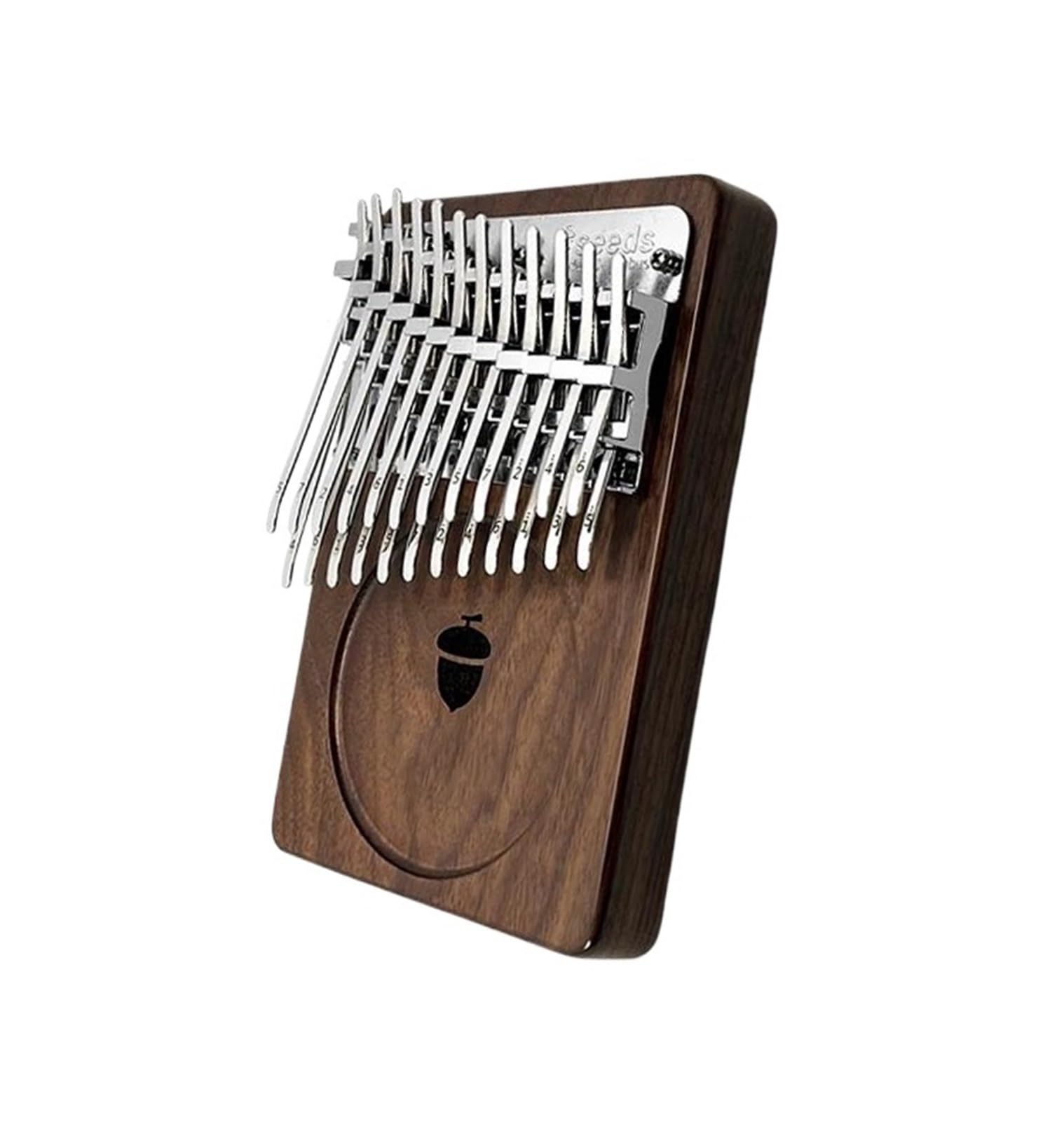 Kalimba Chromatyczna Kalimba w tonacji C z drewna orzechowego