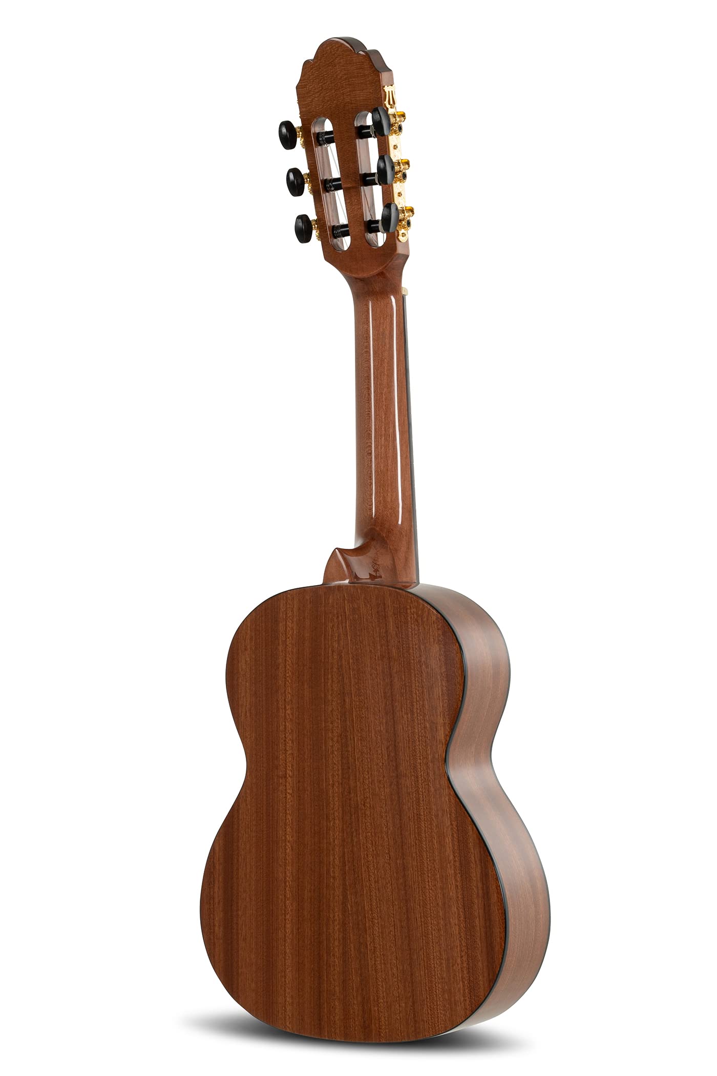 GEWA Guitarra clásica Pro Arte GC 25 A - tamaño 1/4 (aprox. 4-7 años) - Tapa de abeto macizo - Fondo/aros de caoba - Cuerdas Hannabach - Mecánica dorada - Fabricado en Europa