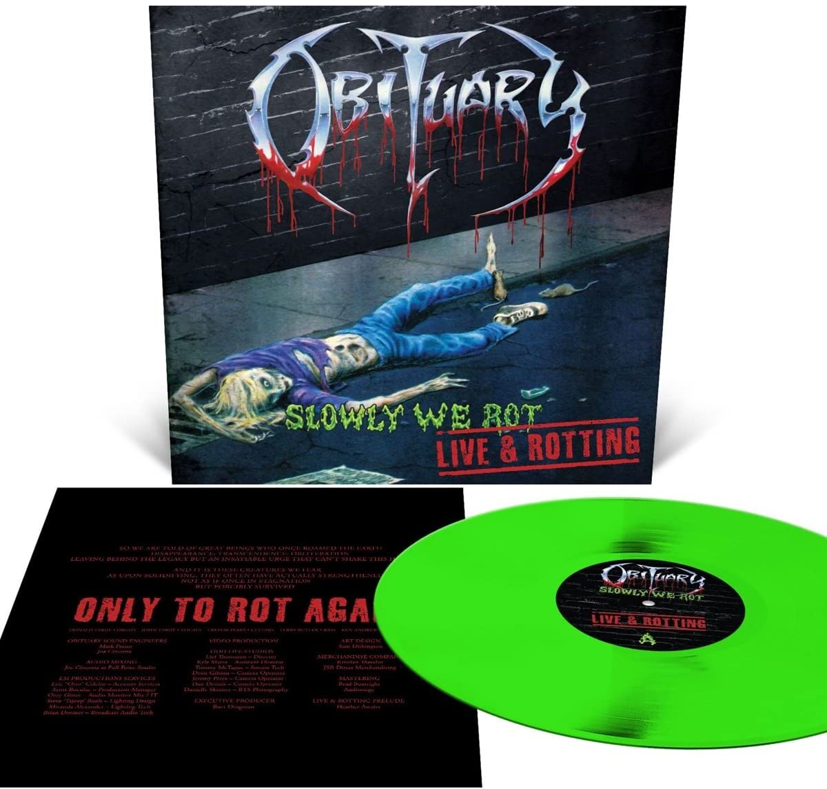 Slowly We Rot - Live and Rotting [VINYL]