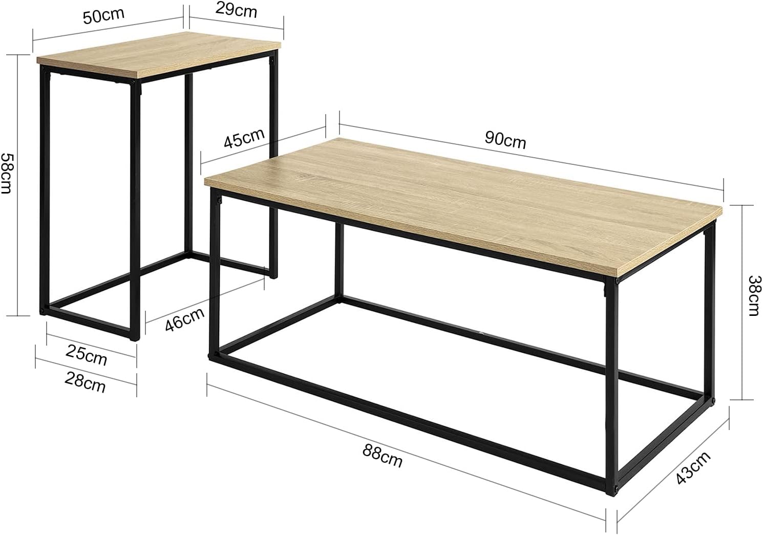 SoBuy Set Of 2 Industrial Style Side Tables End Tables Nesting Tables Coffee Table, FBT108-N 16 SoBuy Set Of 2 Industrial Style Side Tables End Tables Nesting Tables Coffee Table, FBT108-N -Living Room Furniture Store AAHKMJXYDAFdJAOAIMEbOAchlkWZ0oakZn uVZ0mPidMNbILvCvspZ4oG3fPgIqc1P1TA3QgeYeM82v HhnUitXOuqQR9R5Ot4pnaZ7ANCBOkw==