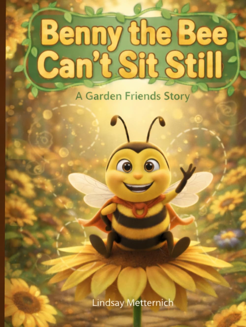 Benny The Bee Can't Sit Still (The Garden Friends)