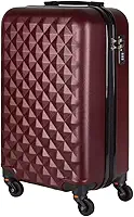 Mala de Bordo em ABS Com 4 Rodas 360 - Inglaterra (Vinho)