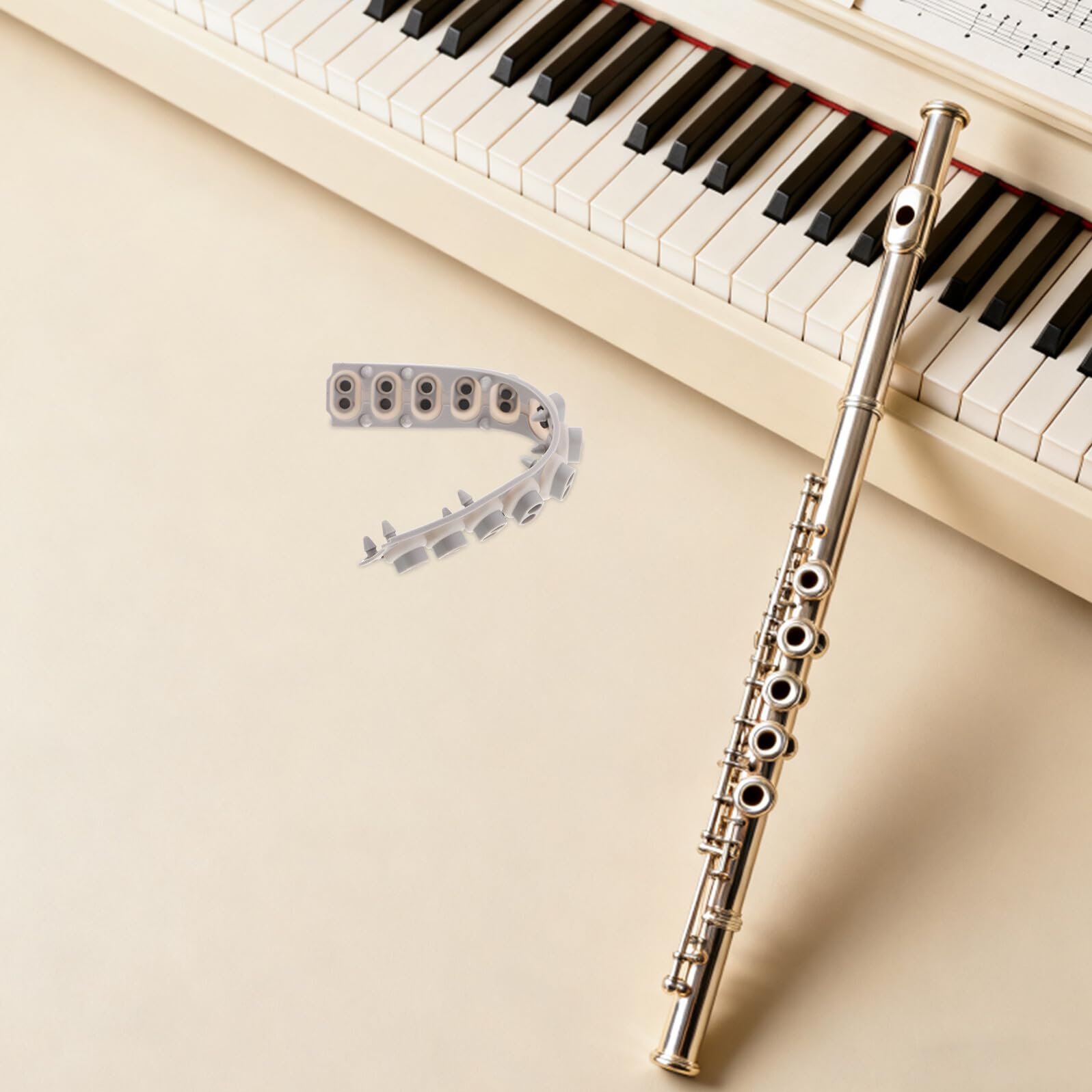 Yardwe Tastiera Elettronica Contatti Strisce in Silicone Tasti Contatto Foglio Ricambio di Riparazione per Pianoforte Digitale