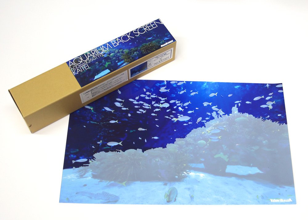 Amazon | AQUAGraphiX 水槽バックスクリーン AG-002 海底 60cm用