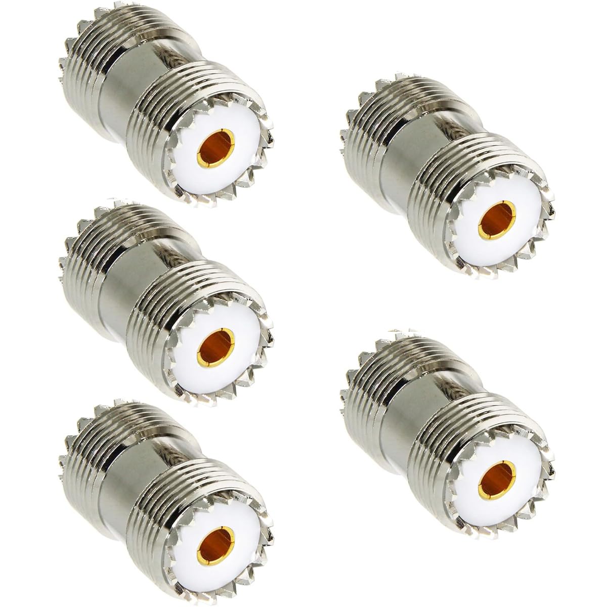 Adattatore Coassiale A T Da Maschio UHF (Pl259) A Doppia Femmina UHF - Foto 8