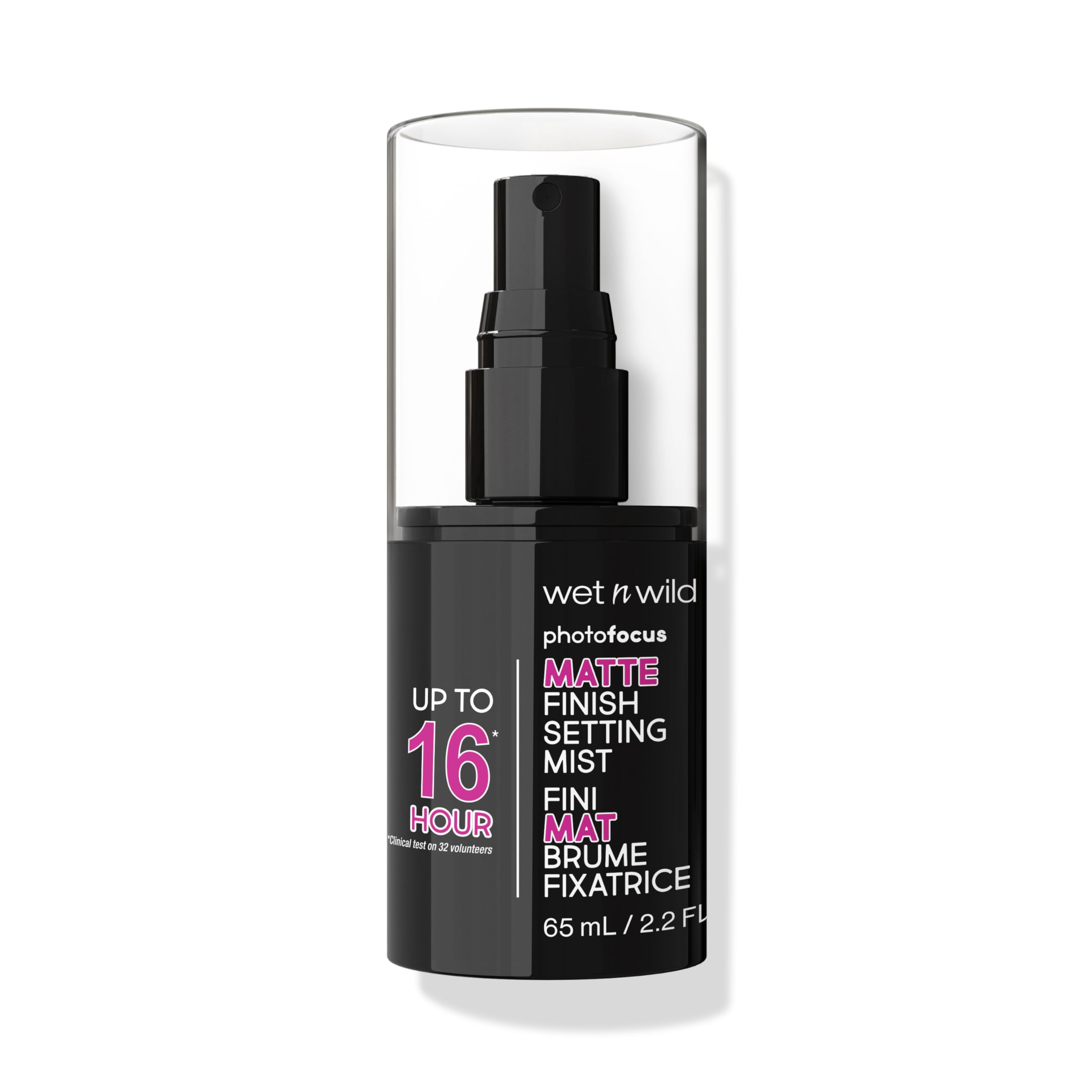 Wet n Wild Photo Focus Matte Finish Setting Mist, Spray Fijador de Maquillaje Enriquecido con Vitamina B5 y E, Fórmula Ligera, Spray Fijador de Larga Duración 24 Horas