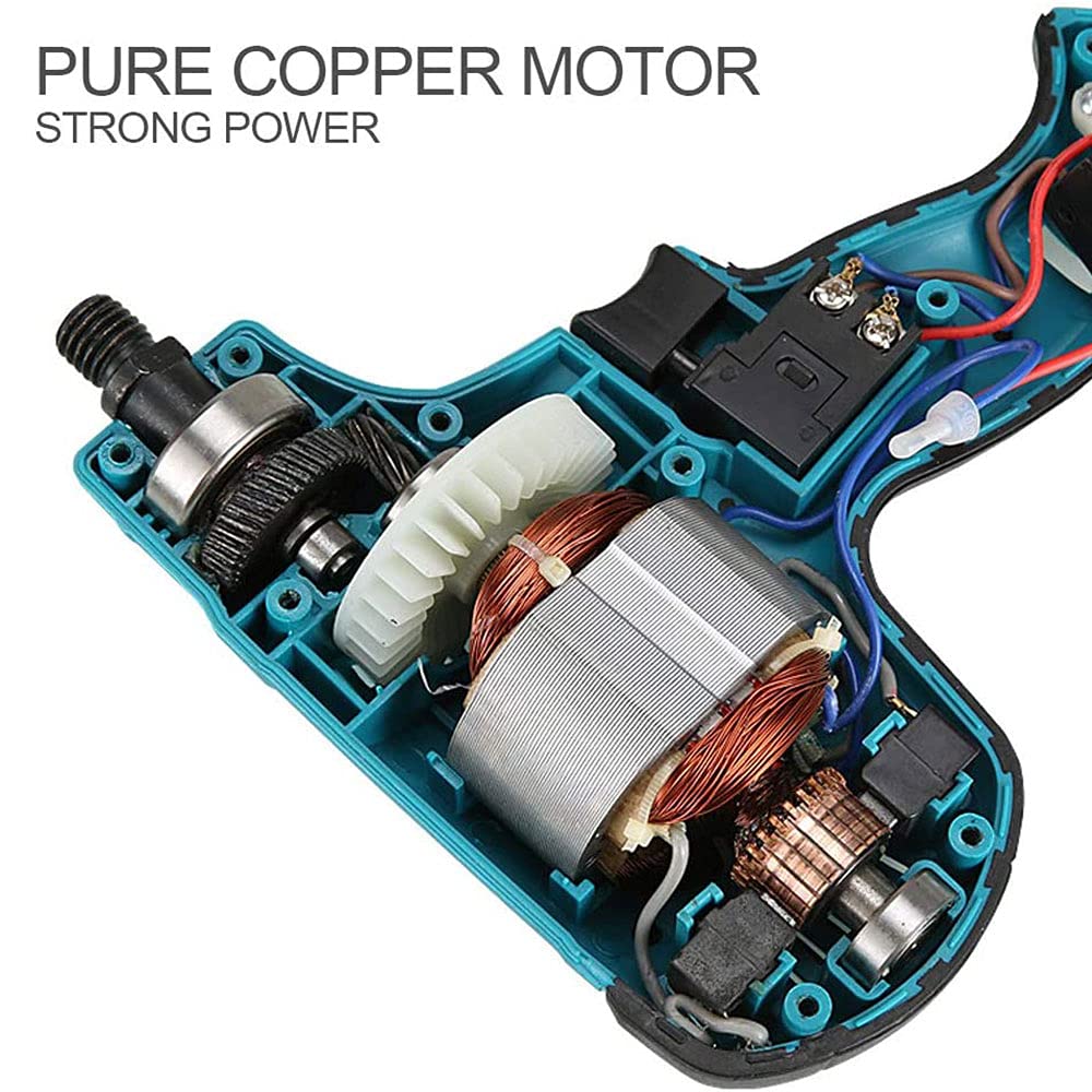 Lucidatrici e tamponi per Auto elettriche, lucidatrice orbitale Professionale 600-4500 Giri/min, Set di Kit di tamponi in Spugna a 6 velocità, per lucidatrici e ceretta per Barche per Auto