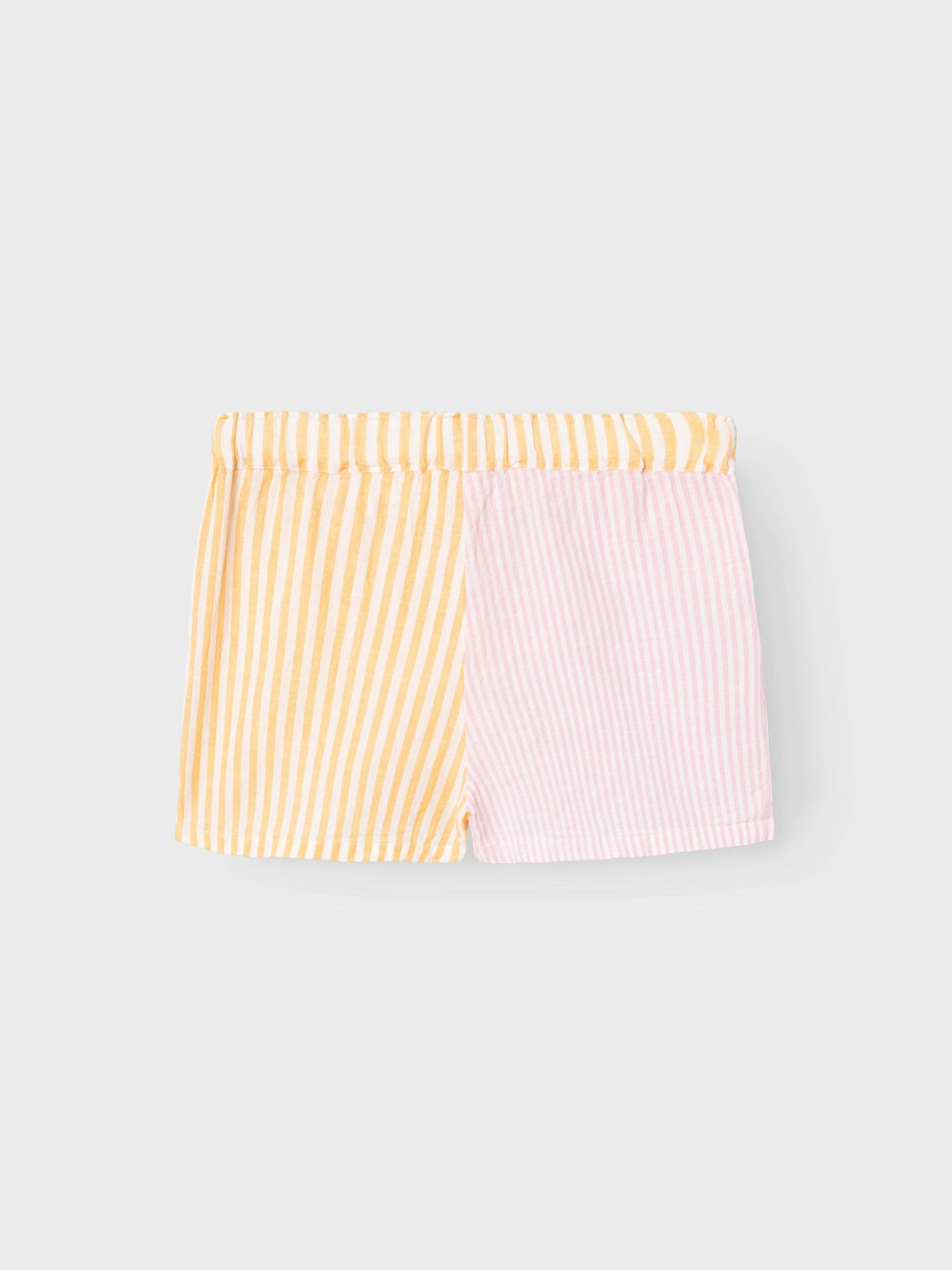 NAME IT Nkfhistripe Szorty - Shorty Dziewczynki