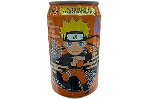 Intercart Ocean Bomb Uzumaki Naruto Yuzu Flavor Sparkling Water - Revitalizing Citrus Delight