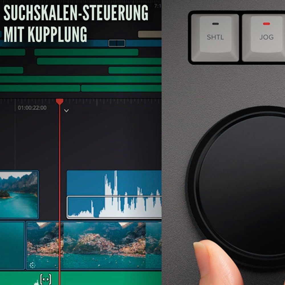 Blackmagic Design Davinci Resolve Editor Keyboard + Software Lizenz (BM-DV/Res/BBPNLMLEKB-LIC)