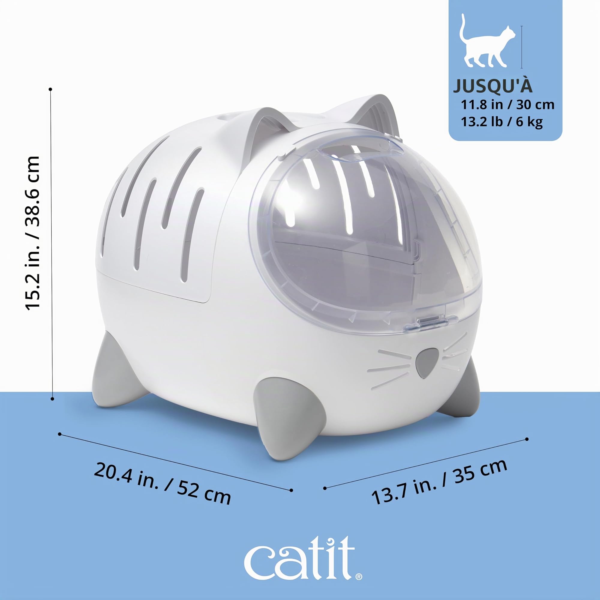 Sac de Transport et lit Catit PIXI Mio
