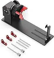 CNC Router MachineCR1 Rolo rotativo, eixo Y, motor de passo NEMA 23 de alto torque, trilhos lineares e parafusos de esfera, fresadora de gravação de 3 eixos para corte de madeira (CR1)
