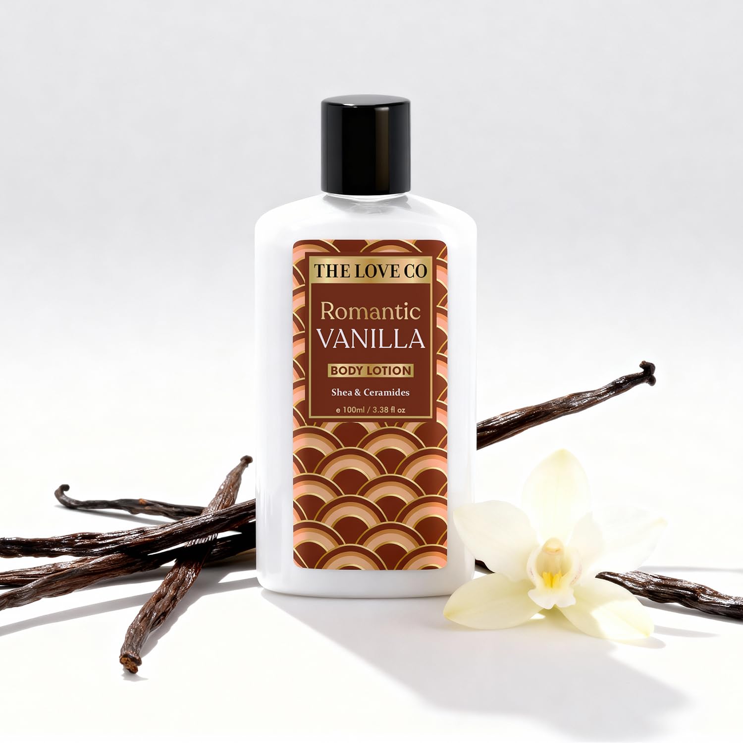 THE LOVE CO Romantic Vanilla Body Lotion | Aloe & Vitamin E for Hydration & Skin Nourishment | 100% Vegan & Paraben-Free | Luxurious, Long-Lasting Fragrance | For Women & Men 100ml-image-27