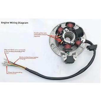 140CC 4-Stroke Racing Engine for Honda CRF50/CRF70 XR50/XR70 Z50/Z50R Pit Dirt Bikes - Horizontal Single Cylinder, 4-Speed Manual Clutch, CDI Kick Starter