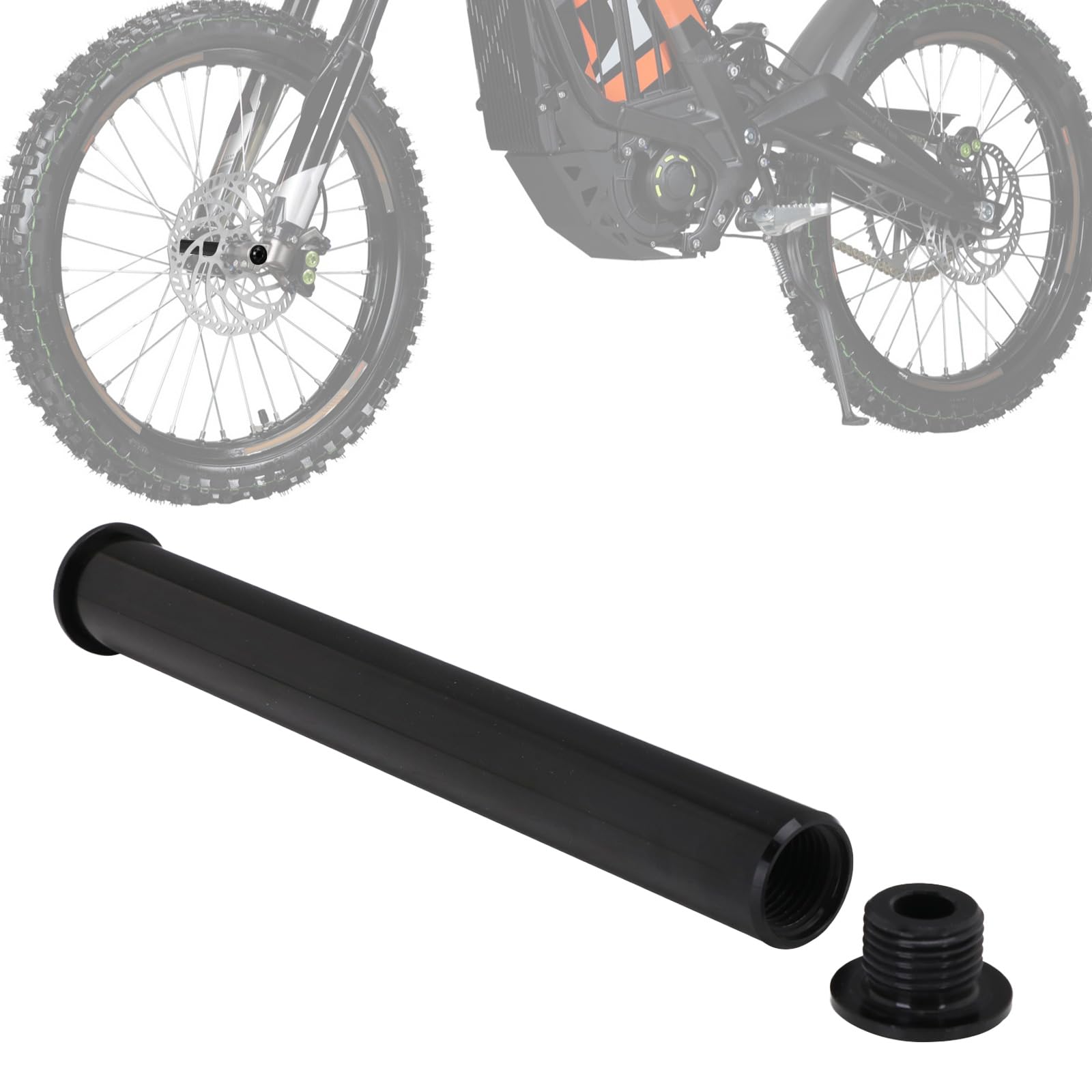 Motorcycle Front Fork Axle,Dirt Bike Wheel Axle with Nuts for Electric Motorbike Sur Ron Surron Light Bee Surron X/S