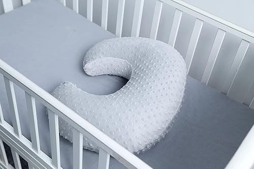 Miniatura 5 de Blackleaf baby Juego de almohada de lactancia con funda de almohada de lactancia Minky para madres que amamantan, almohadas de lactancia ultrasuaves