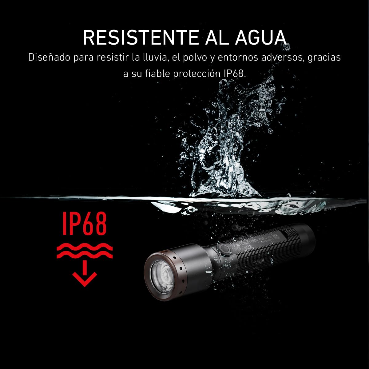 Ledlenser P5R Core Linterna Recargable, 500 lm, Alcance 250 m, Ligera 106 g | Enfoque ajustable, hasta 25h de autonomía, modos SOS y estroboscópico, ideal para senderismo y camping | 2020