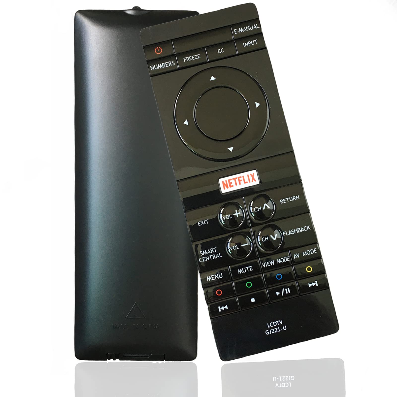 Replacement Remote Control GJ221-U Compatible for Sharp LCD LED 4K TV LC-43UB30U LC43UB30U LC-50UB30U LC50UB30U LC-55UB30U LC55UB30U LC-65UB30U