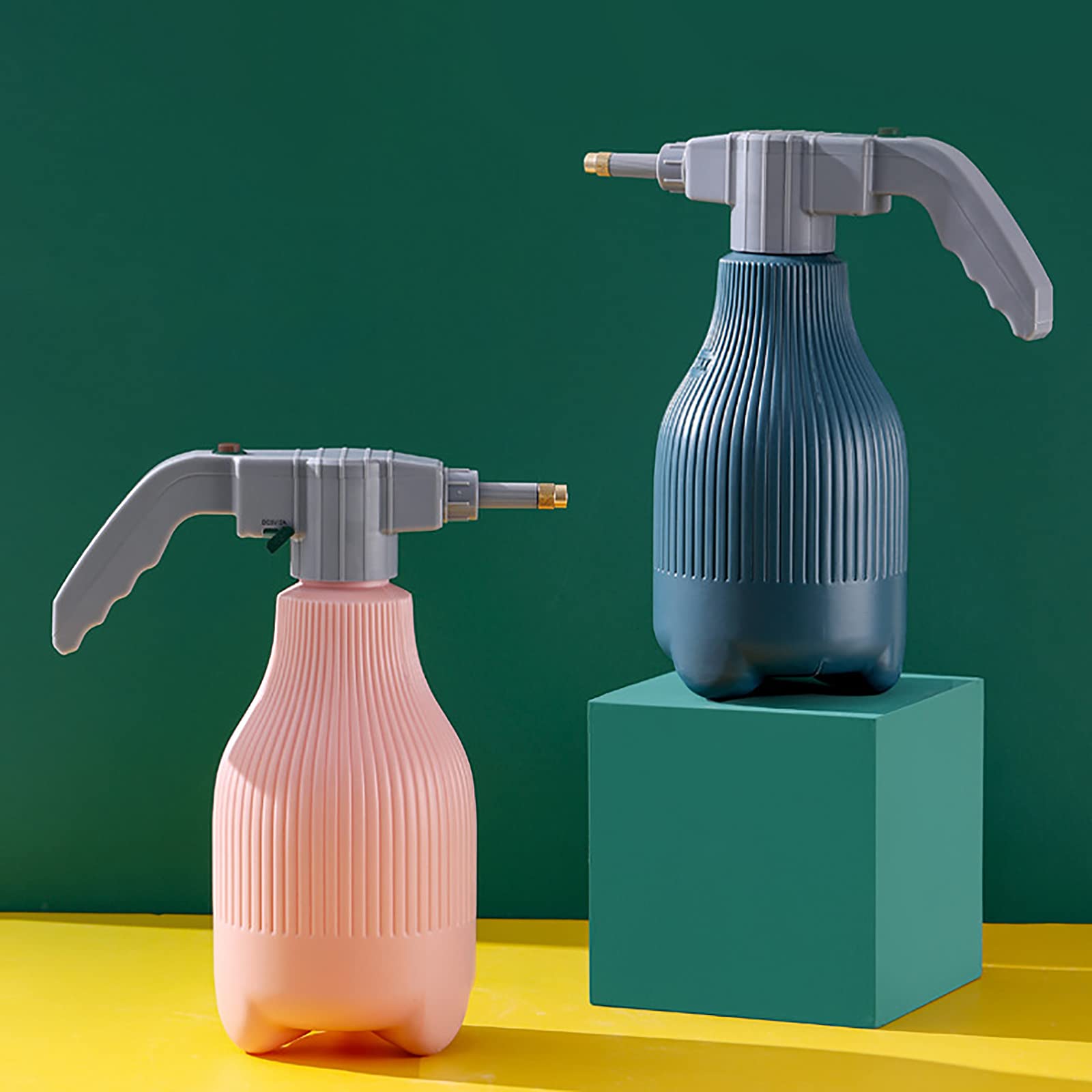 Arrosoir en plastique avec vaporisateur d'eau - 1,5 l - Rose