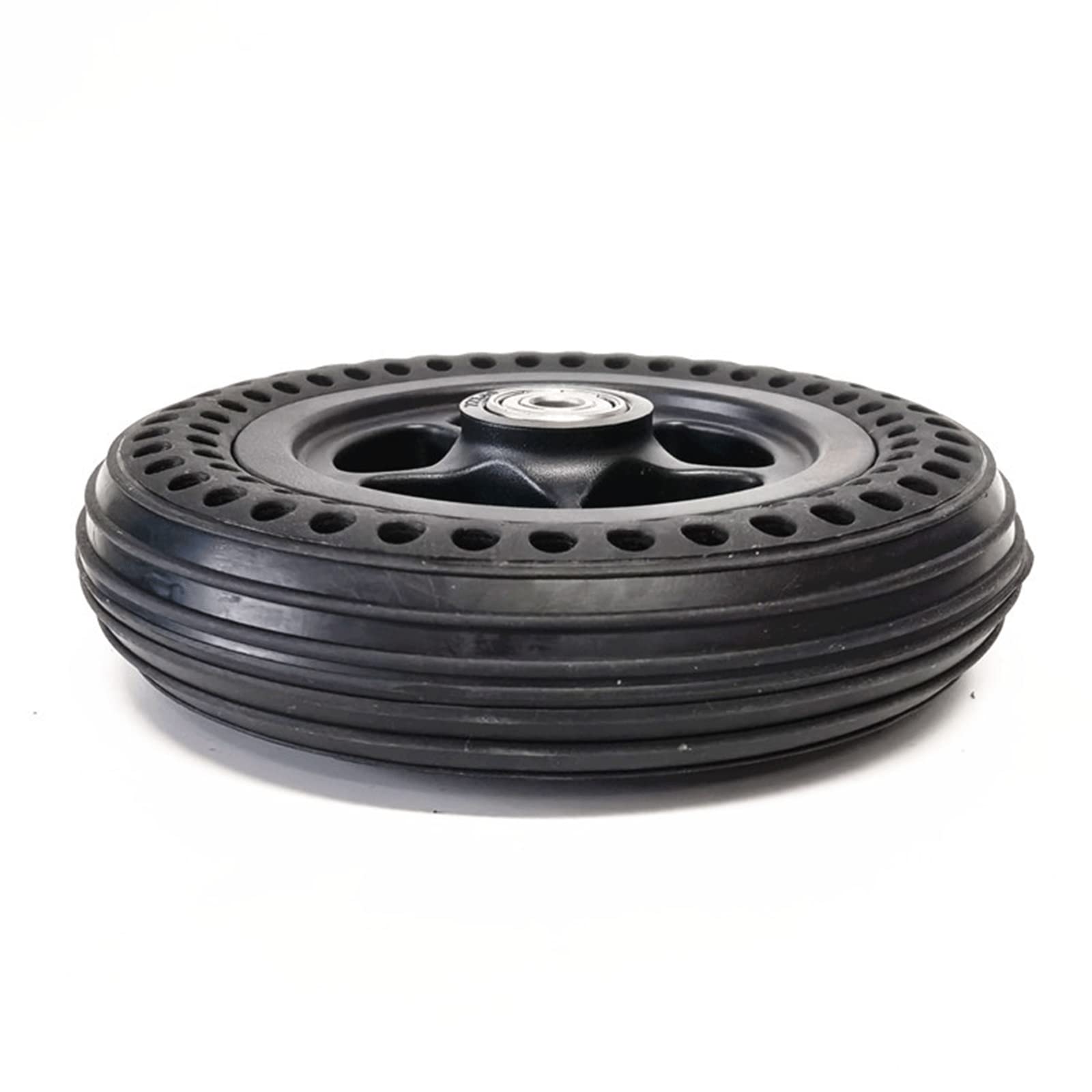 Rueda De Repuesto De Goma Para Silla De Ruedas De 6 Pulgadas, 2 Piezas De Rueda Delantera Para Silla De Ruedas Rueda De Panal De Abeja, Conjunto De Rueda De Neumático Sólida Para Sillas De Ruedas