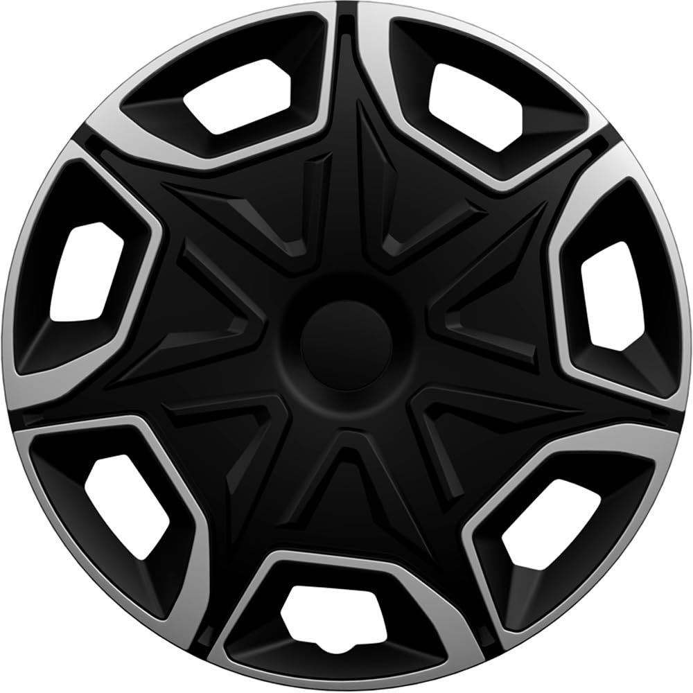 AutoStyle Set of 4 wheel covers Blade 16-inch silver/black