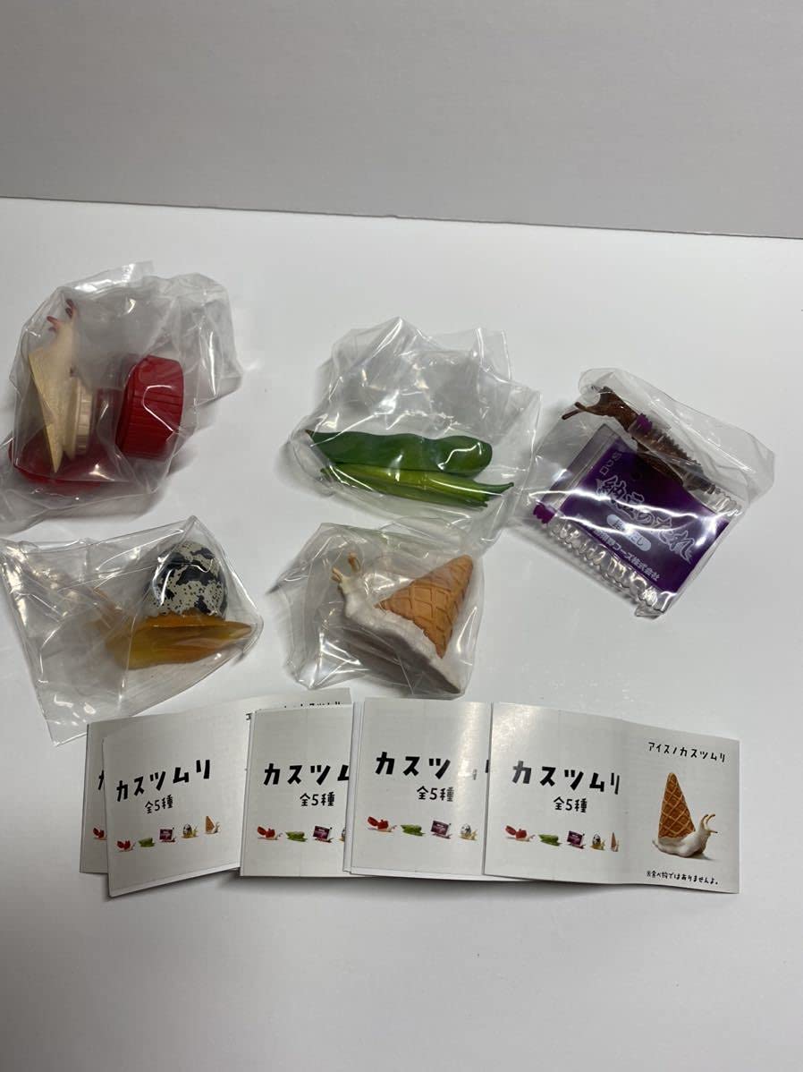 Amazon | パンダの穴 カスツムリ 全5種セット フィギュア カタツムリ