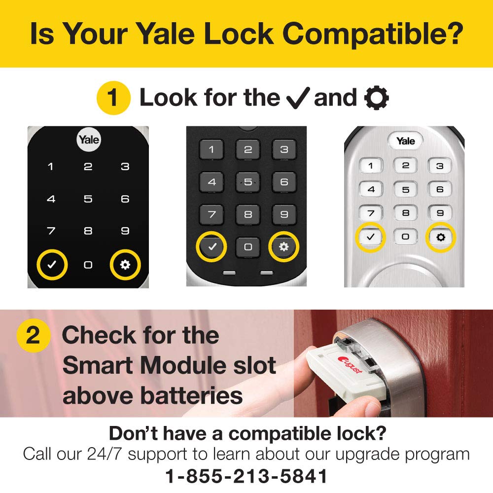 Yale WiFi and Bluetooth Upgrade Kit for Assure Locks and Assure Levers